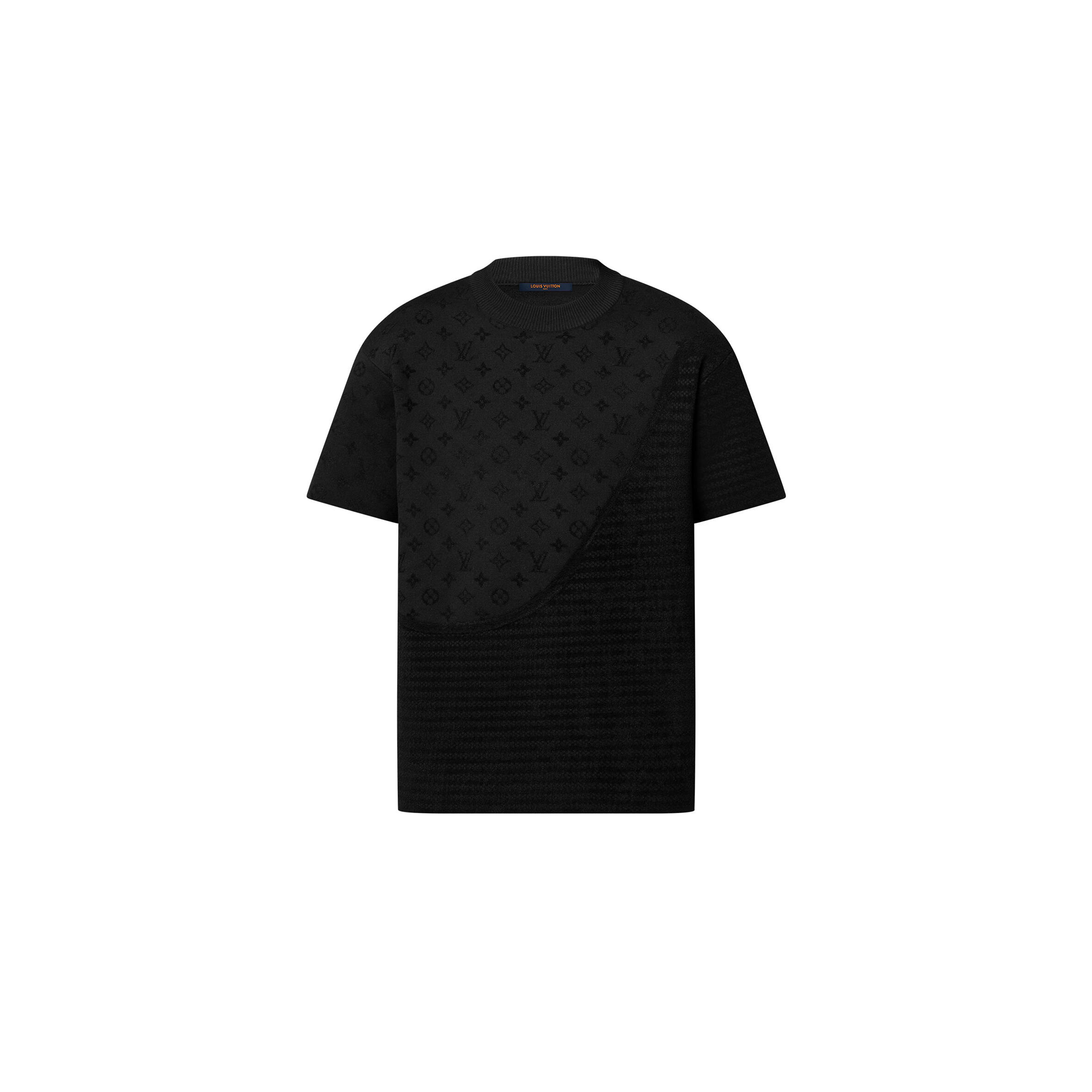 l0vis Vvtt0n graphic jacquard short-sleeved crewneck 1ahcmv